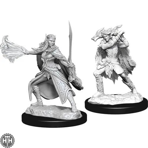 D&D Winter Eladrin & Spring Eladrin D&D RPG Miniatures WizKids