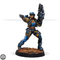 Dr. Priya Harper, Archeo-raider (Plasma Carbine) Panoceania Corvus Belli