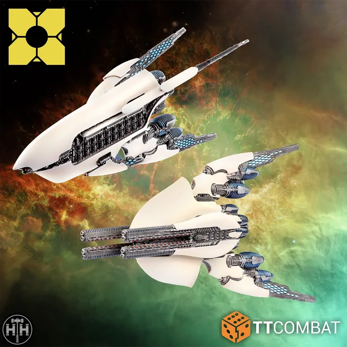 Dropfleet Commander PHR Battlecruisers (2024) Post Human Republic (PHR) TTCombat