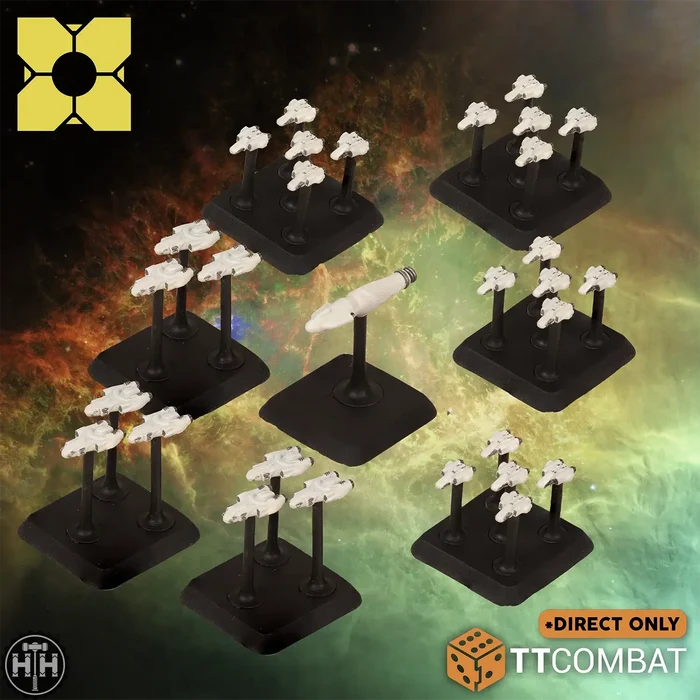 Dropfleet Commander: PHR Launch Assets (2025) Dropfleet Commander TTCombat