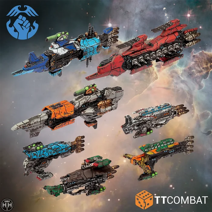 Dropfleet Commander Resistance Core Ships (2024) Resistance TTCombat