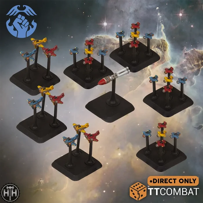 Dropfleet Commander: Resistance Launch Assets (2025) Dropfleet Commander TTCombat