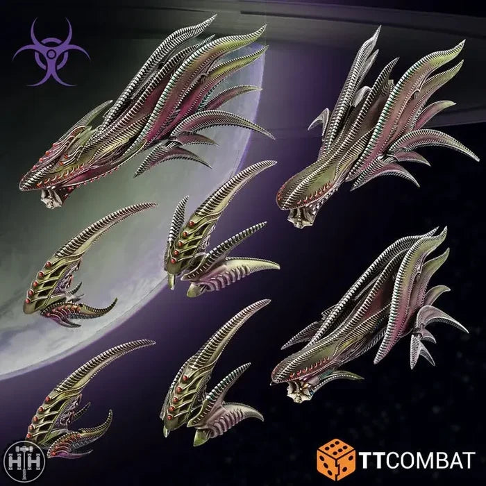 Dropfleet Commander Scourge Core Ships (2024) Scourge TTCombat