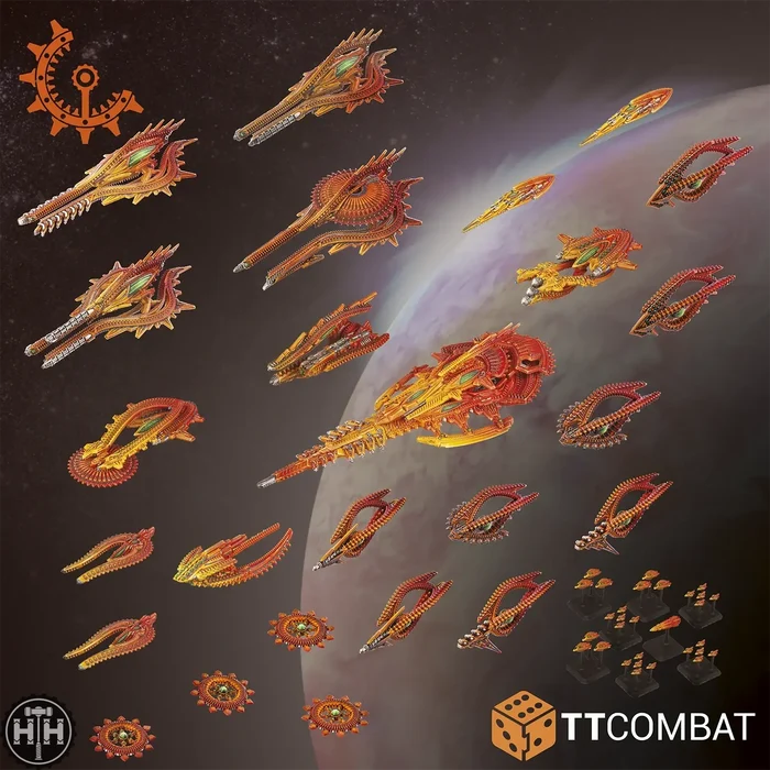 Dropfleet Commander: Shaltari Battlefleet (2025) Dropfleet Commander TTCombat