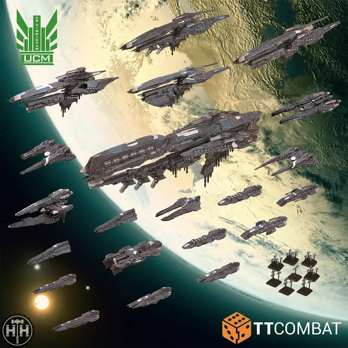 Dropfleet Commander: UCM Battlefleet (2025) Dropfleet Commander TTCombat