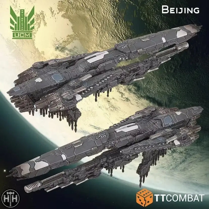 Dropfleet Commander UCM Battleship (2025) United Colonies of Mankind (UCM) TTCombat