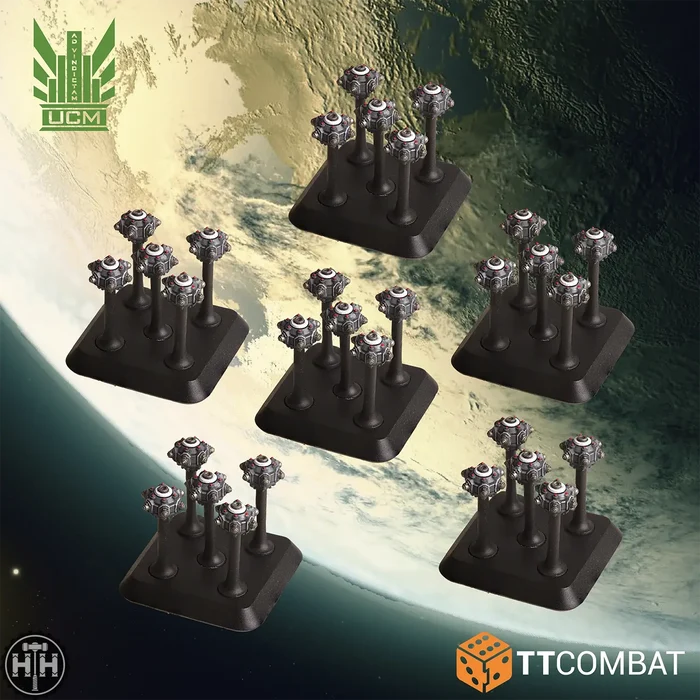 Dropfleet Commander: UCM Mines TTCombat