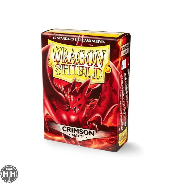 DS60 Matte Crimson (Logi) Dragonshield 60 Dragonshield