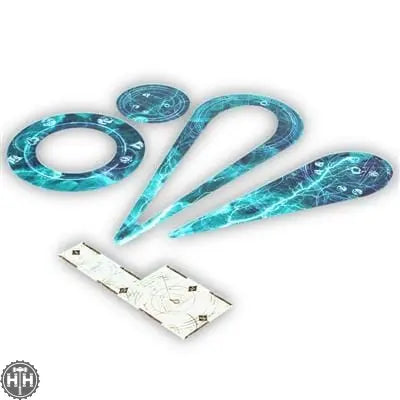 Eldfall Chronicles: Acrylic Templates Set Eldfall Chronicles Free Company