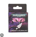 Emperor's Children Dice (2025) Games Workshop