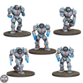 Enforcer Peacekeepers with Phaseclaws Firefight Mantic Games