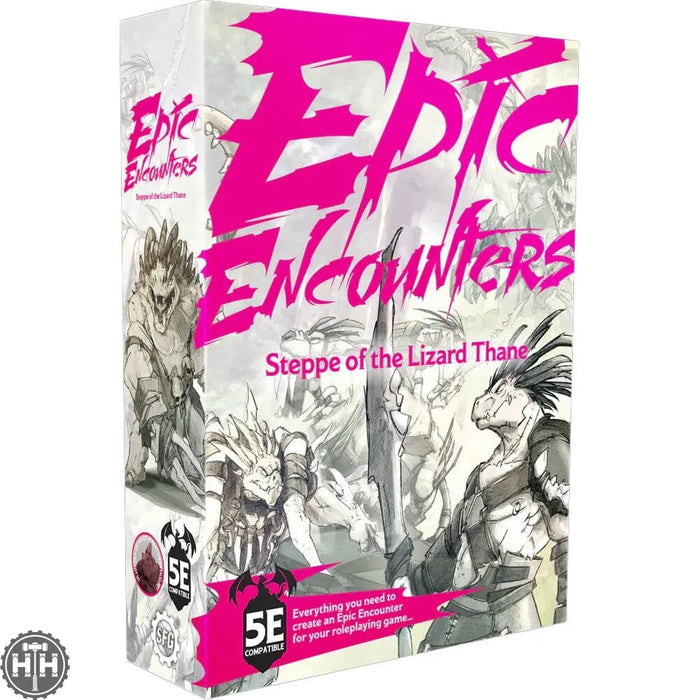 D&D Epic Encounters: Steppe of the Lizard Thane EpicEncounters Steamforged Games