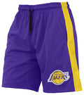 FISLL NBA Adult Men's Los Angeles Lakers Shorts, Team Color