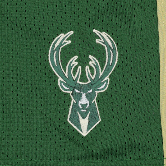 FISLL NBA Adult Men's Milwaukee Bucks Shorts