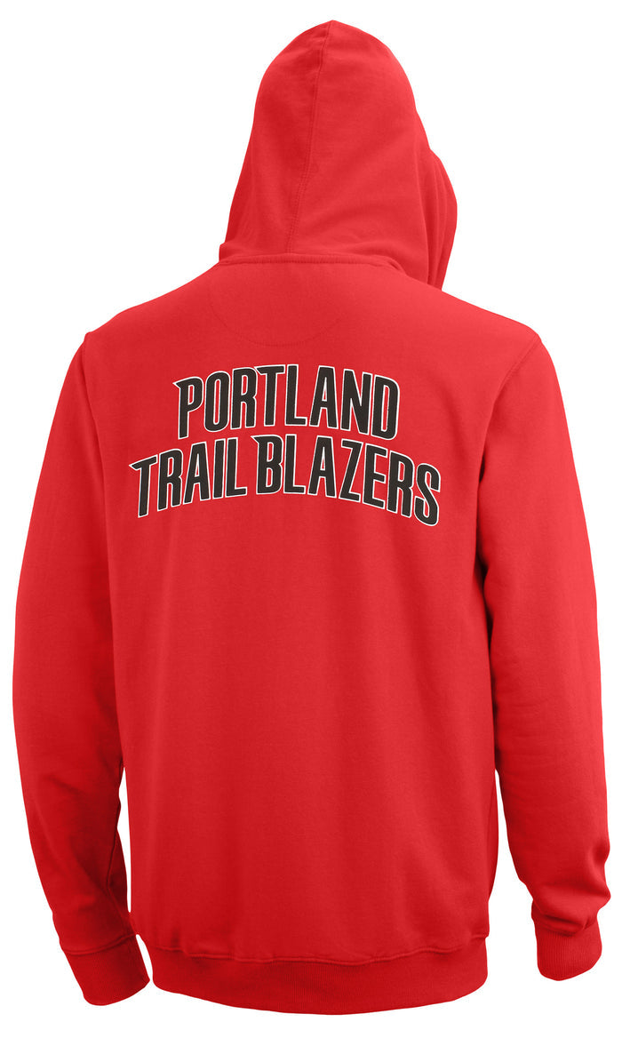 FISLL NBA Men's Portland Blazers Team Color Premium Fleece Hoodie