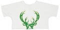 Fisll NBA Women's Distressed Print Crop Tee - White - Bucks