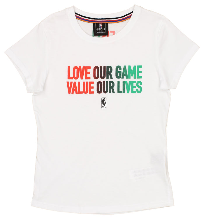 FISLL NBA Women's Printed Tee - White