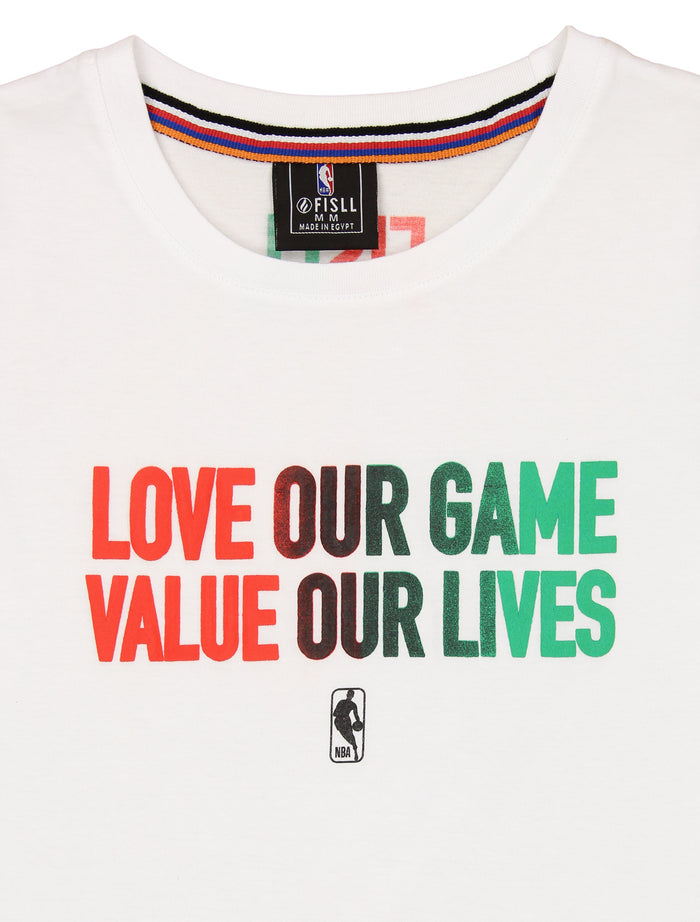 FISLL NBA Women's Printed Tee - White