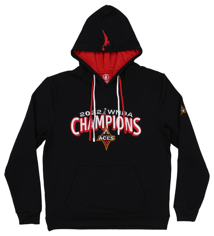 FISLL WNBA Women's Las Vegas Aces Fleece Hoodie, Black