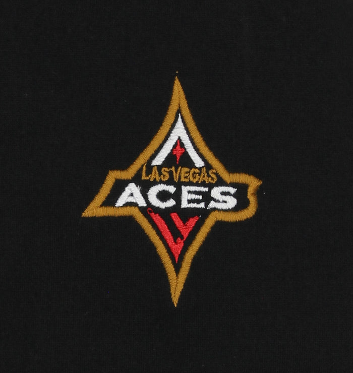 FISLL WNBA Women's Las Vegas Aces Fleece Hoodie, Black