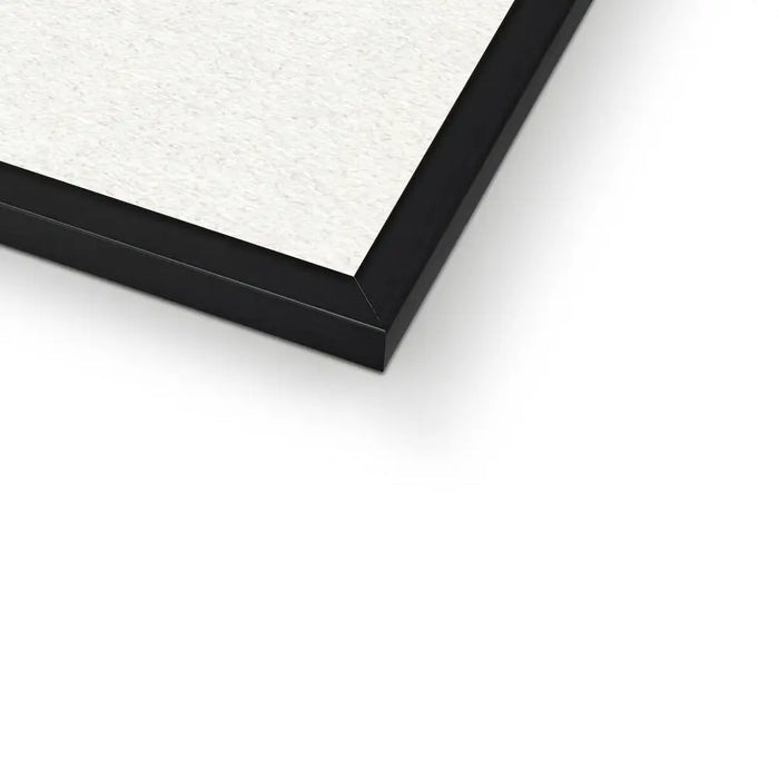 Flamingo Print No 1 (Flamingo Wall Art) - Framed