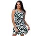 FOCO Michigan State Spartans NCAA Womens Fan Favorite Floral Sun Dress
