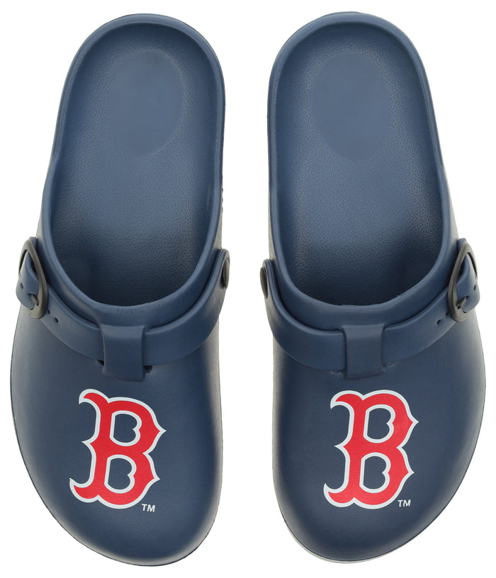 FOCO MLB Boston Red Sox SMU 2024 Open Back Buckle Clog - Unisex