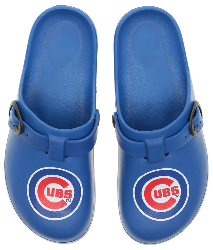 FOCO MLB Chicago Cubs SMU 2024 Open Back Buckle Clog - Unisex