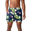 FOCO MLB Cleveland Guardians Floral Swimming Trunks - Version 2 - Mens