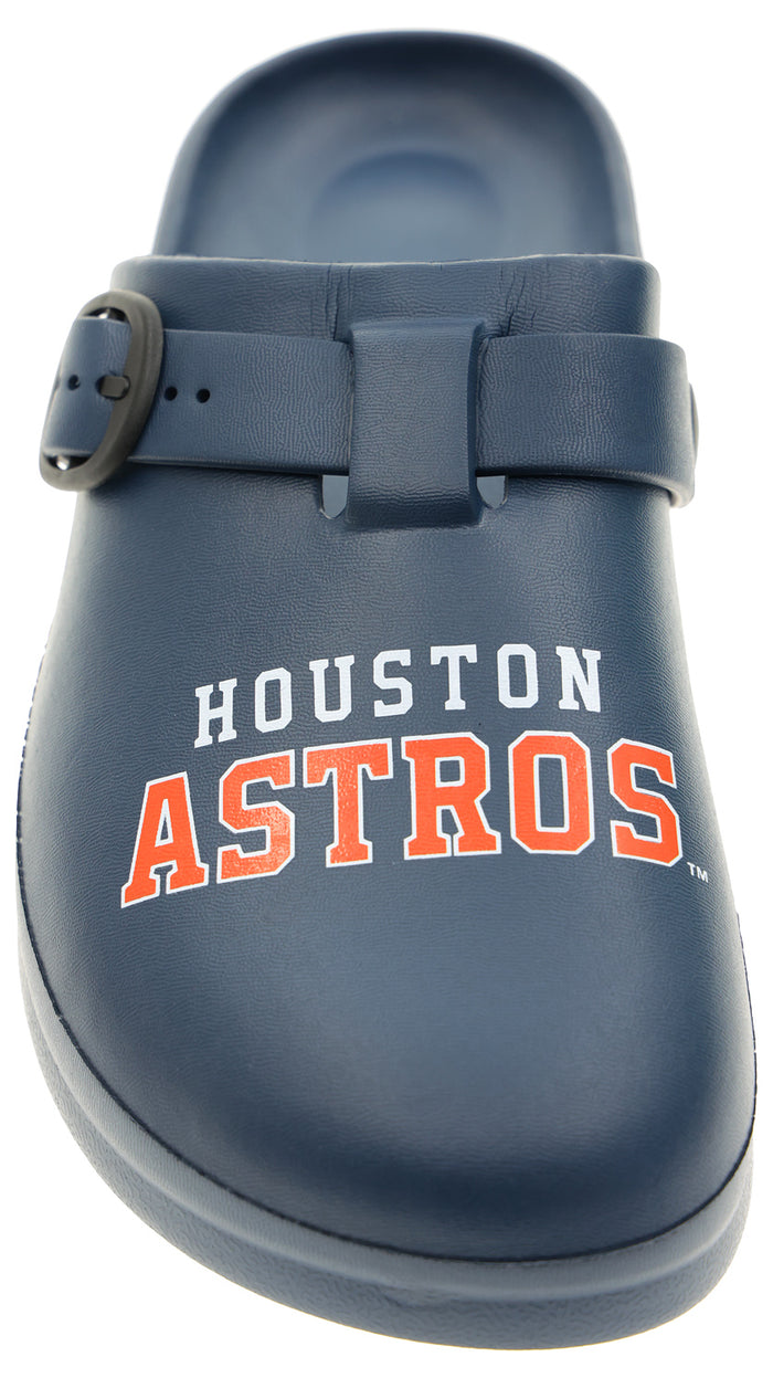 FOCO MLB Houston Astros SMU 2024 Open Back Buckle Clog - Unisex