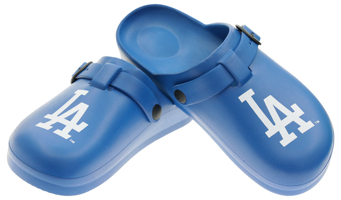 FOCO MLB Los Angeles Dodgers SMU 2024 Open Back Buckle Clog - Unisex