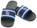 FOCO MLB Tampa Bay Rays SMU 2024 Family Dollar Printed Slide - Mens
