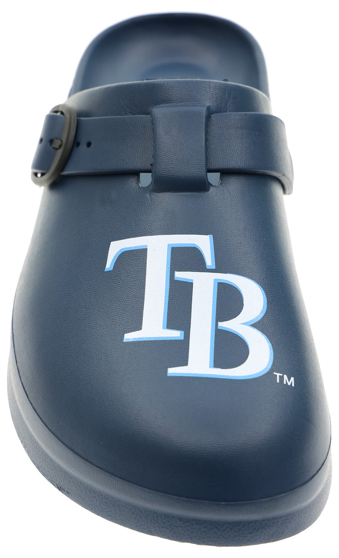 FOCO MLB Tampa Bay Rays SMU 2024 Open Back Buckle Clog - Unisex