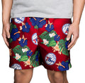 FOCO NBA Boston Celtics Floral Swimming Trunks - Mens