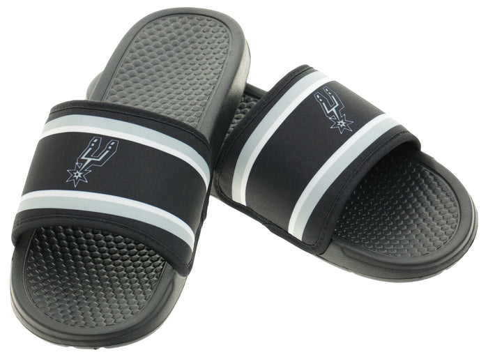 FOCO NBA San Antonio Spurs SMU 2024 Family Dollar Printed Slide - Mens