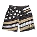 FOCO NCAA Army Black Knights Mens Americana Swim Suit Trunks, Team Color