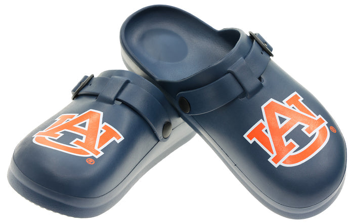 FOCO NCAA Auburn SMU 2024 Open Back Buckle Clog - Unisex