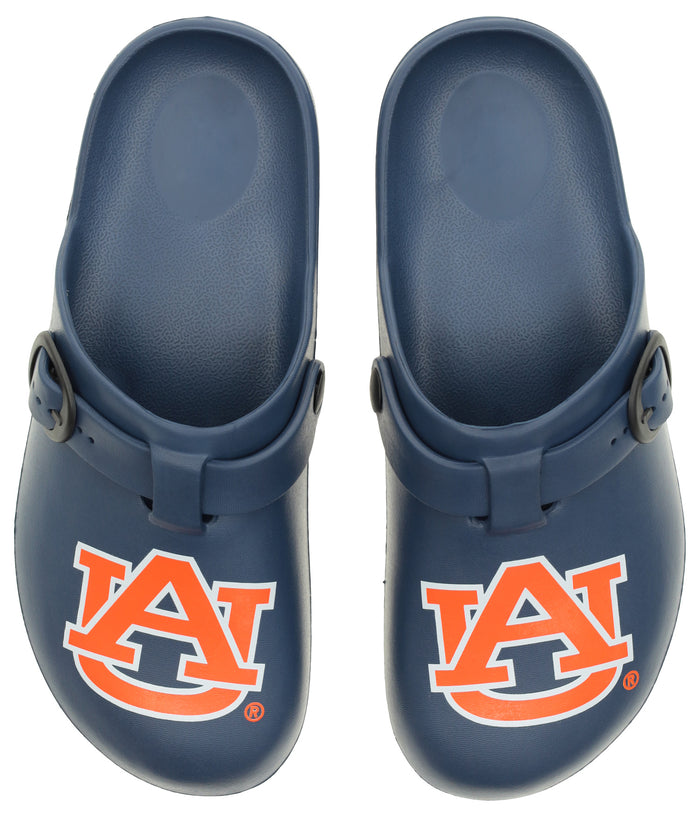 FOCO NCAA Auburn SMU 2024 Open Back Buckle Clog - Unisex