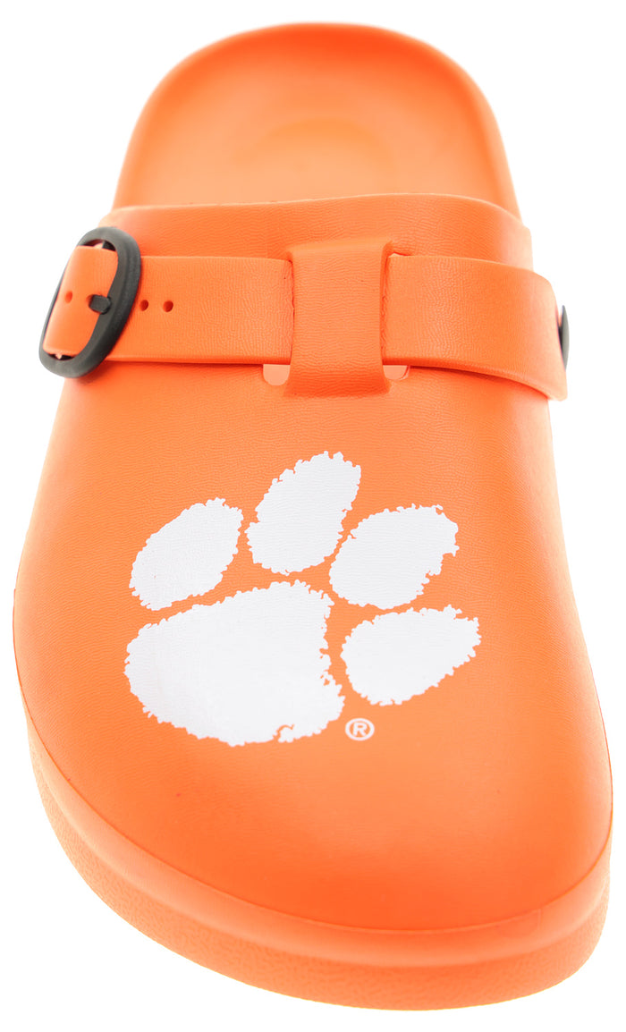FOCO NCAA Clemson SMU 2024 Open Back Buckle Clog - Unisex