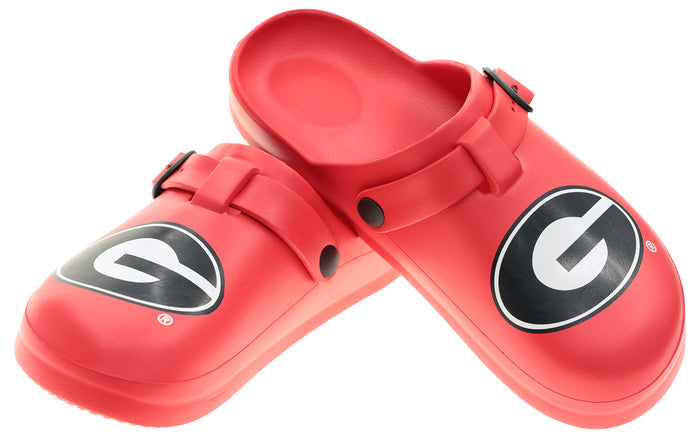 FOCO NCAA Georgia SMU 2024 Open Back Buckle Clog - Unisex