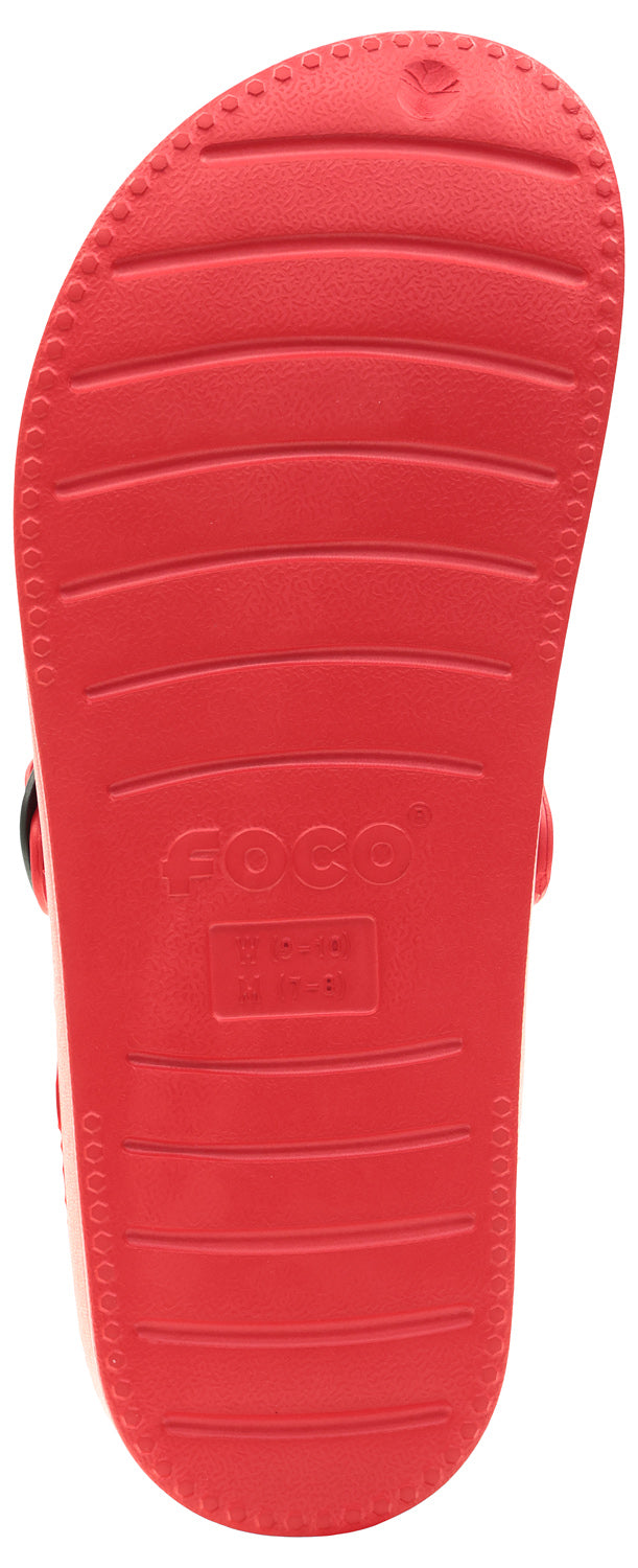 FOCO NCAA Georgia SMU 2024 Open Back Buckle Clog - Unisex