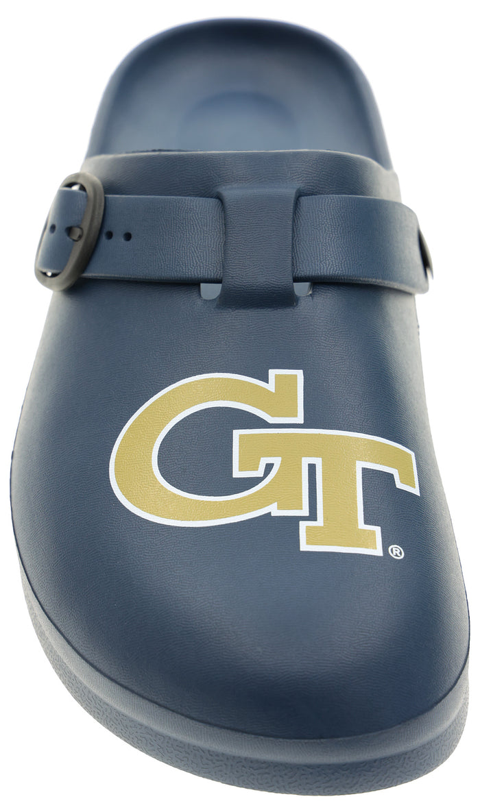 FOCO NCAA Georgia Tech SMU 2024 Open Back Buckle Clog - Unisex