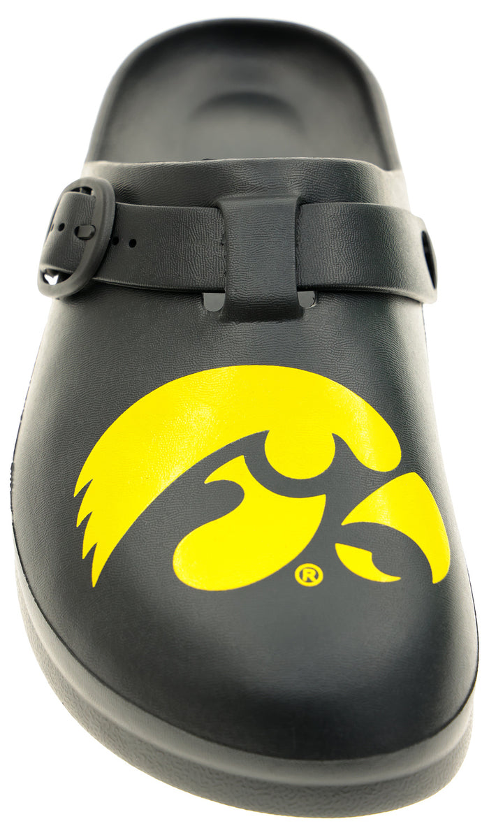 FOCO NCAA Iowa SMU 2024 Open Back Buckle Clog - Unisex