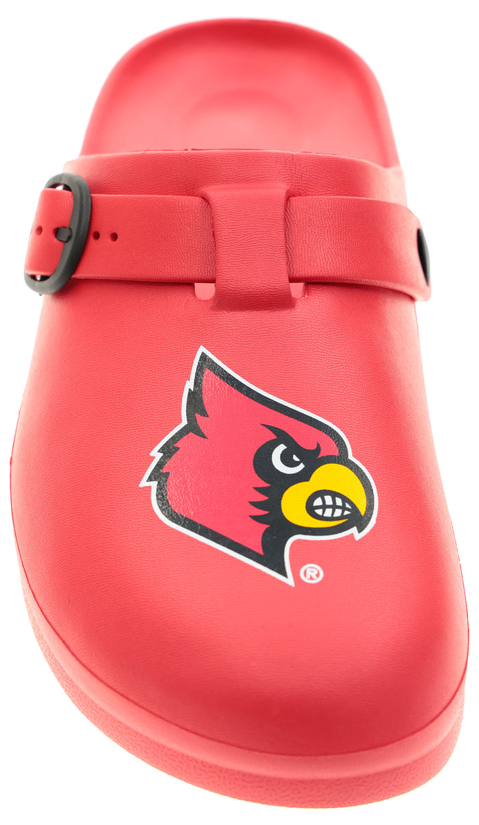 FOCO NCAA Louisville SMU 2024 Open Back Buckle Clog - Unisex