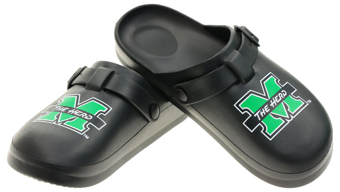 FOCO NCAA Marshall SMU 2024 Open Back Buckle Clog - Unisex