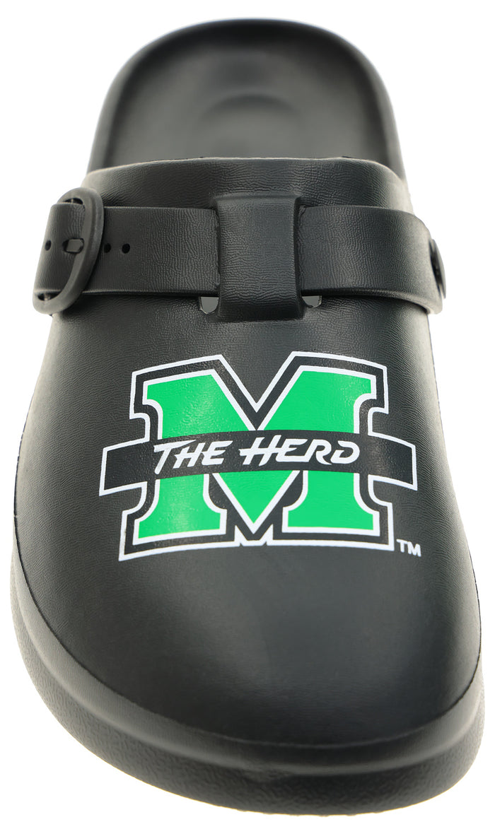 FOCO NCAA Marshall SMU 2024 Open Back Buckle Clog - Unisex