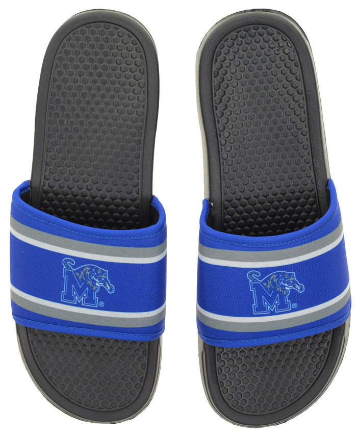 FOCO NCAA Memphis SMU 2024 Family Dollar Printed Slide - Mens
