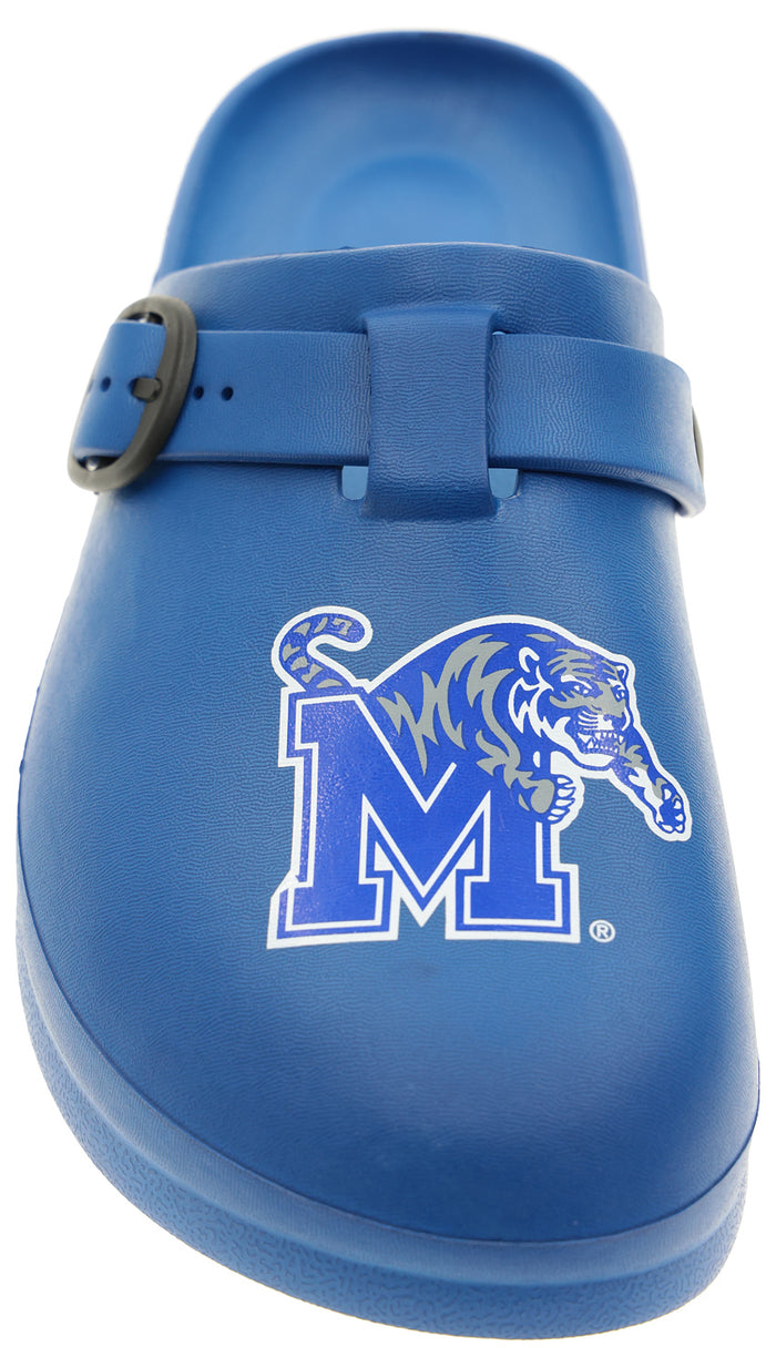FOCO NCAA Memphis SMU 2024 Open Back Buckle Clog - Unisex