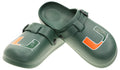 FOCO NCAA Miami SMU 2024 Open Back Buckle Clog - Unisex