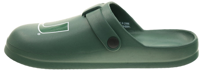 FOCO NCAA Miami SMU 2024 Open Back Buckle Clog - Unisex